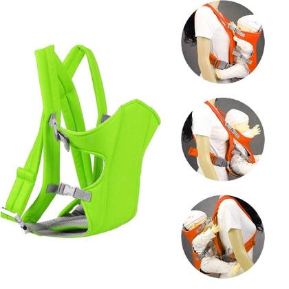 Imagem de Canguru Classic Sling Ergonômico  Mochila Carregador Ajustável 3 em 1 para Bebê (Verde)