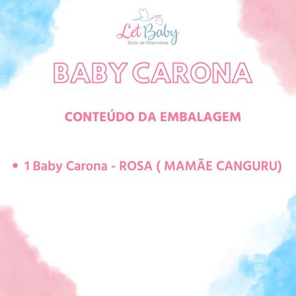 Imagem de Canguru Ergonômico de Bebê Infantil Baby Carona Macio e Ajustável Várias cores