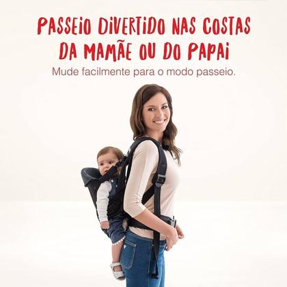 Imagem de Canguru Nuk Bolsa Baby Carrier Carrega Bebê 4 Posições Natural Fit 4 em 1 Sling Ergobaby