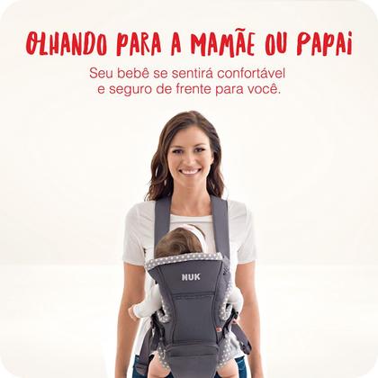 Imagem de Canguru Nuk Natural Fit 3 em 1 para Bebês até 9,5kg