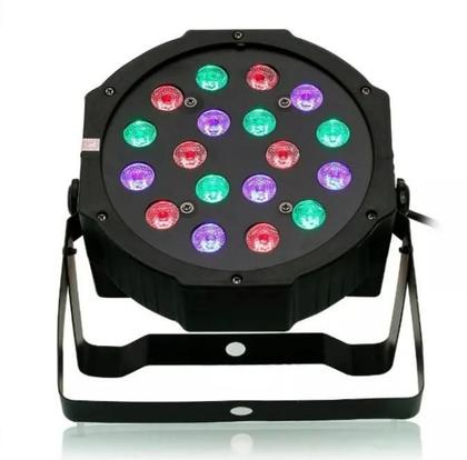 Imagem de Canhao 18 Led Painel Luminaria Refletor Iluminacao Luz Festa