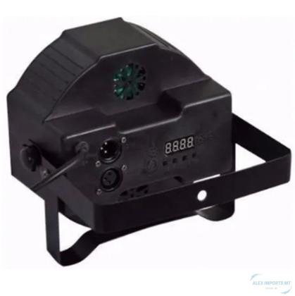 Imagem de Canhão 18 Leds Rgb Dmx Jogo De Luz Balada Refletor top
