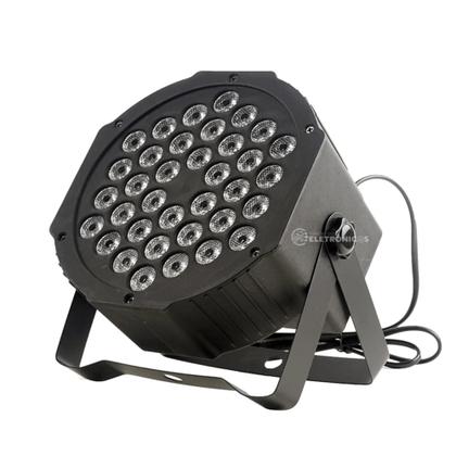 Imagem de Canhão De Led Refletor Jogo de Luz 36 LEDs 30W RGBW e Strobo P/ Palco, Luz para festa LK362