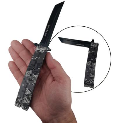 Imagem de Canivete com Lâmina Inox 10,1cm, Trava de Segurança e Capinha SLKD113 SLKD109