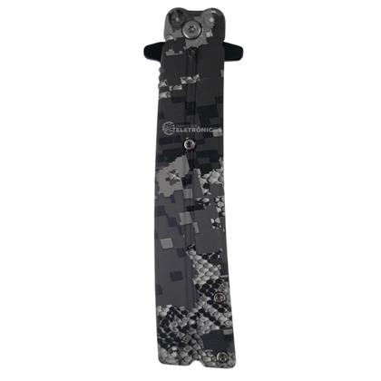 Imagem de Canivete com Lâmina Inox 10,1cm, Trava de Segurança e Capinha SLKD113 SLKD109