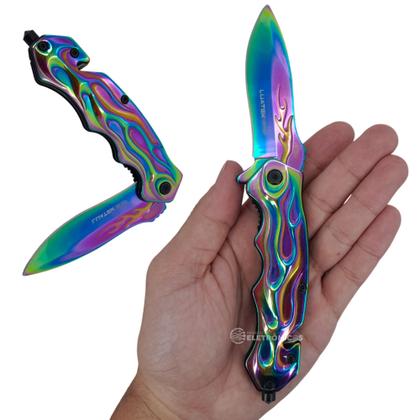 Imagem de Canivete de Bolso Leve e Robusto com Funções Adicionais e Sistema de Segurança SLKD119