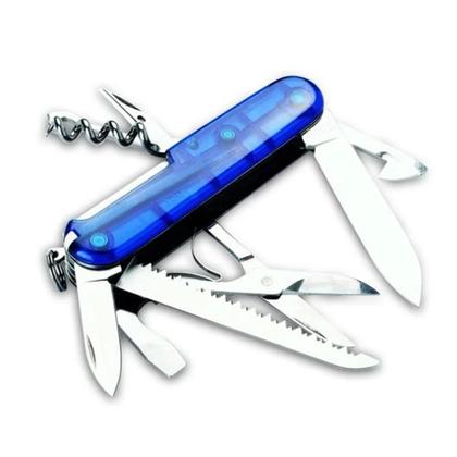 Imagem de Canivete De Bolso Médio Victorinox Huntsman Azul Translúcido