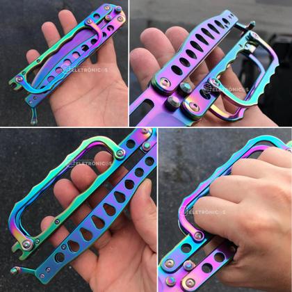 Imagem de Canivete Desempenho Avançado e Design Ergonômico em Estilo Butterfly SLKD341