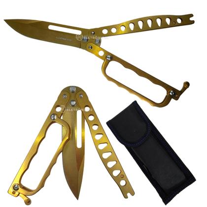 Imagem de Canivete Desempenho Avançado e Design Ergonômico em Estilo Butterfly SLKD341