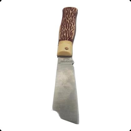 Imagem de Canivete Inox Lamina Larga 80x26mm Brasfort Cod:1324