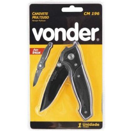 Imagem de Canivete Multiuso Aço Inox CMV 196 - Vonder