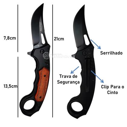 Imagem de Canivete Para Pesca e Camping Com Alça de Cinto TB1759 TB1716 1733 TB1714 TB1715