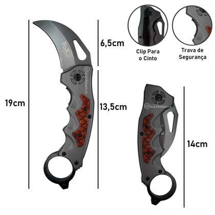 Imagem de Canivete Para Pesca e Camping Com Alça de Cinto TB1759 TB1716 1733 TB1714 TB1715