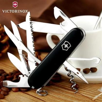 Imagem de Canivete Victorinox Huntsman Preto 15 Funções