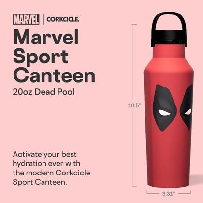 Imagem de Cantina esportiva Thermos Corkcicle 591 ml com isolamento triplo