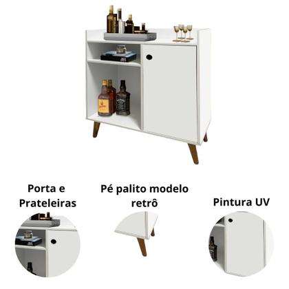 Imagem de Cantinho do Café Com Porta e Prateleira Multiuso