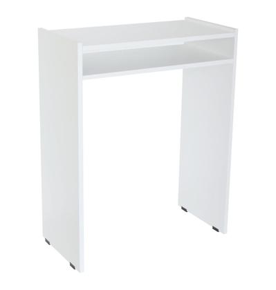 Imagem de Cantinho Do Café Mesa De Apoio Aparador Com Prateleira Recepção Branco Cód.702