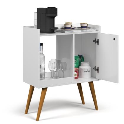 Imagem de Cantinho Do Café Pé Palito Retrô Balcão Buffet Linus - Cores Diversas