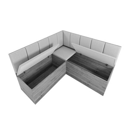 Imagem de Canto Alemão com Baú Londres com 2 Cadeiras Milão Viero