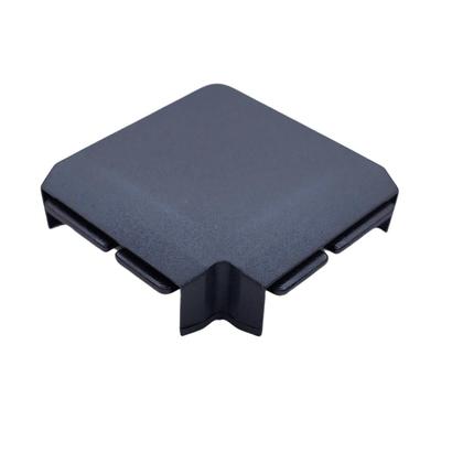 Imagem de Canto Arremate Mp347 Preto P/ Porta Janela Alumínio 20 Peças