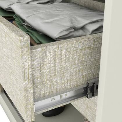Imagem de Canto Closet Modulado 2 Portas 241x110 cm Seletto Areia Henn