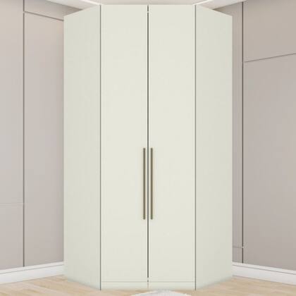 Imagem de Canto Closet Modulado 2 Portas 241x110 cm Seletto Areia Henn