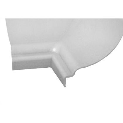 Imagem de Canto Para Forro Pvc Interno Branco Gelo 20.102 - Kit C/100