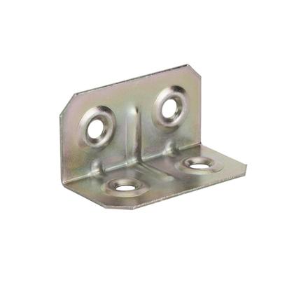 Imagem de Cantoneira 22 X 22 X 50 Mm Aço Zincado 4 Furos