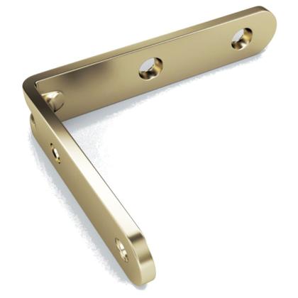 Imagem de Cantoneira Bicromatizada 4" x 4" com 4 Peças - 2215117 - NOVA ZAMAR