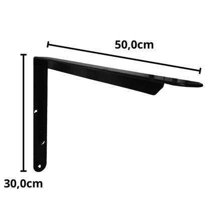 Imagem de Cantoneira Ferro Reforçada 50Cm De Bancada Cozinha Banheiro