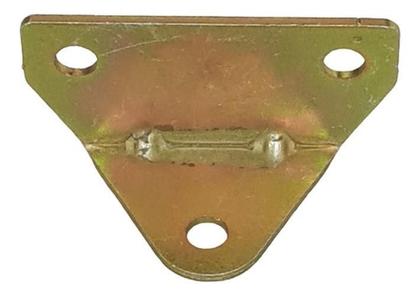 Imagem de Cantoneira Fixar Moveis 3 Furos Bicromat + Parafusos 10 Pçs