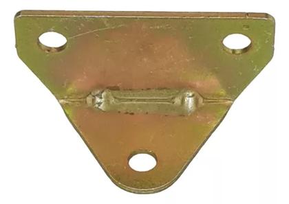 Imagem de Cantoneira Fixar Moveis Overtime 3 Furos Zincado  Com 25 Peças