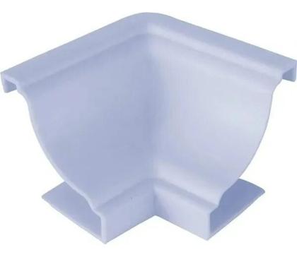 Imagem de Cantoneira Interna Para Forro PVC KIT 50 Peças Branco Neve