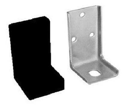 Imagem de Cantoneira L Capa Preta  Reforçada Kit Com  20 Peças(1358)