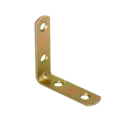 Imagem de Cantoneira L Reforçado 1.1/2 X 1.1/2 X 5/8 Aço Bicromatizado