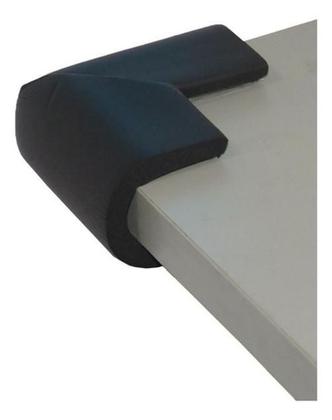 Imagem de Cantoneira Mesa Vidro Protetor Quina Canto Bebê C/4Un Espuma