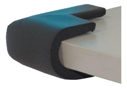 Imagem de Cantoneira Mesa Vidro Protetor Quina Canto Bebê C/4Un Espuma