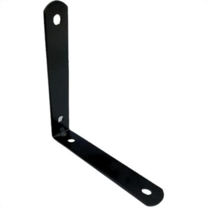 Imagem de Cantoneira Moveis Zamar Preta 4'' 04 Pecas