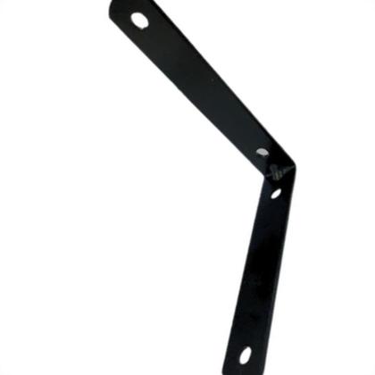 Imagem de Cantoneira Moveis Zamar Preta 4'' 04 Pecas