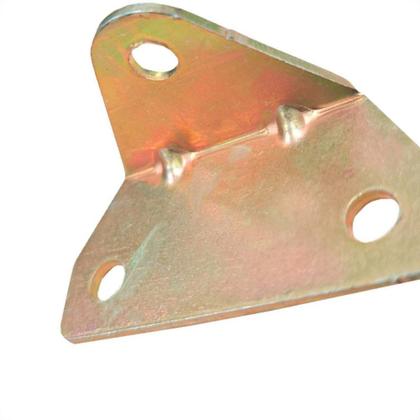 Imagem de Cantoneira Para Moveis Overtime 3 Furos Zincada Caixa Com 25 Pecas