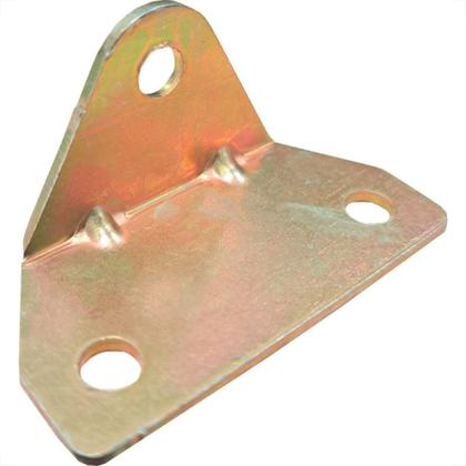 Imagem de Cantoneira Para Moveis Overtime 3 Furos Zincada Caixa Com 25 Pecas