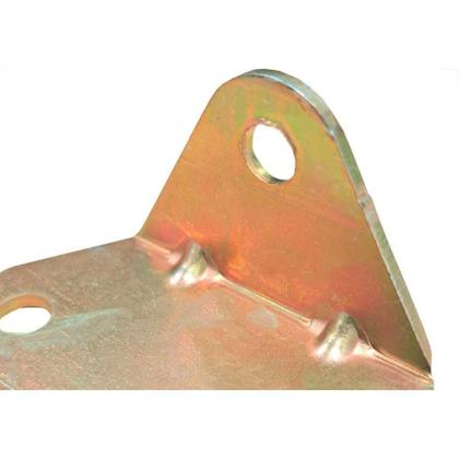 Imagem de Cantoneira Para Moveis Overtime 3 Furos Zincada Caixa Com 25 Pecas