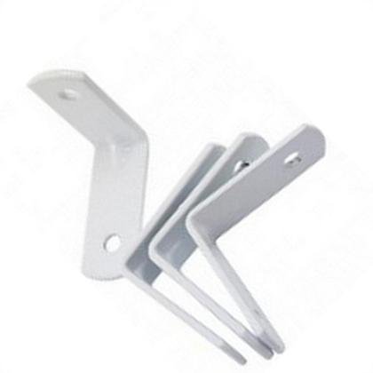 Imagem de Cantoneira Para Moveis Overtime Branca Caixa Com 50 Pecas 1.1/2''