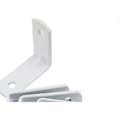 Imagem de Cantoneira Para Moveis Overtime Branca Especial Caixa Com 50 Pecas 2''