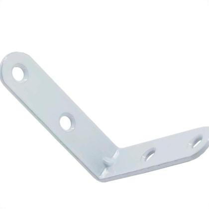 Imagem de Cantoneira Para Moveis Thompson Branca Caixa Com 50 Pecas 1''