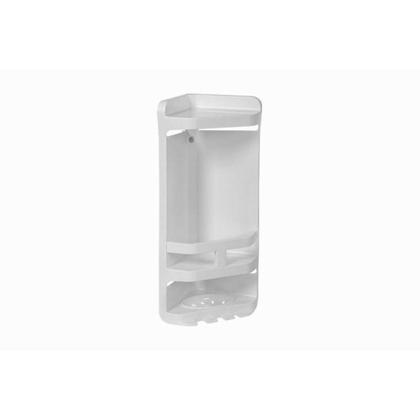 Imagem de Cantoneira para shampoo plastica branca kant3 - Astra