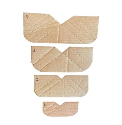Imagem de Cantoneira Parda Nº03 (150mm x 80mm) - Kit c/ 2 pacotes ( 1000 und )