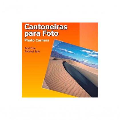 Imagem de Cantoneiras Moldura De Foto Transparente Maxi View 250 Und