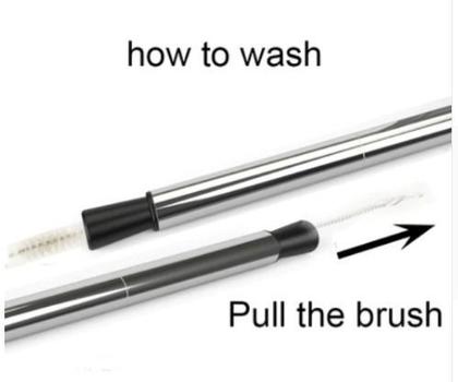 Imagem de Canudo Dobrável E Reutilizável Ecológico Chaveiro No Bras