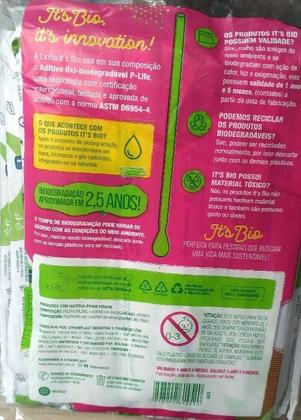 Imagem de Canudos Biodegradável Mexedor Formato Colher 100 Un strawplast